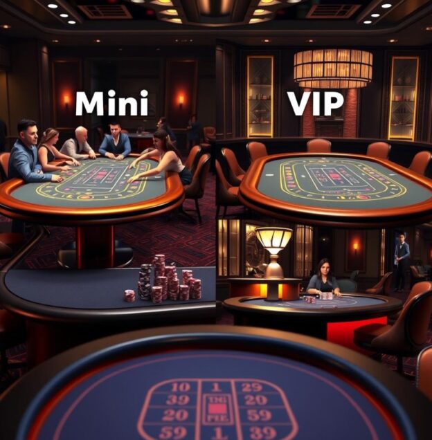 Mini Baccarat VIP Table