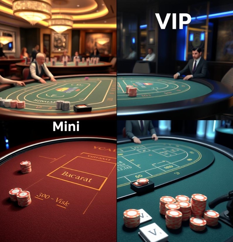 Mini Baccarat VIP Table